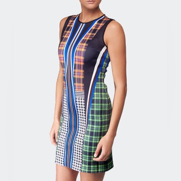 CLOVER CANYON Multicolor Dublin Neoprene Dress Size XS - Picture 5 of 16